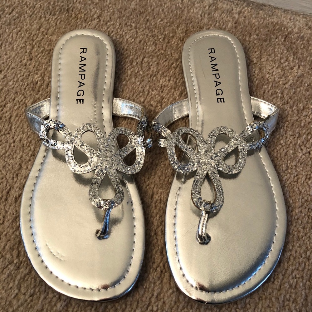 Rampage Sparkle Sandals